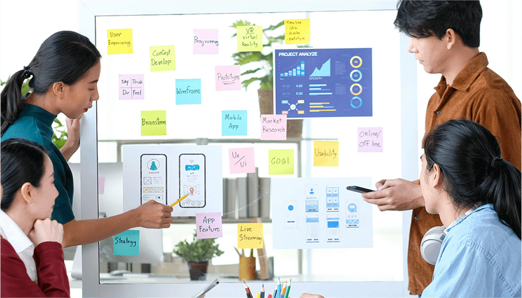 UI/UXデザイン開発のイメージ写真
